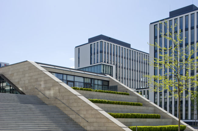 Costruzioni nel centro di Monaco