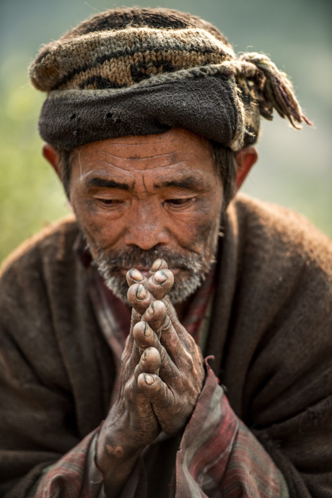 Uomo nepalese