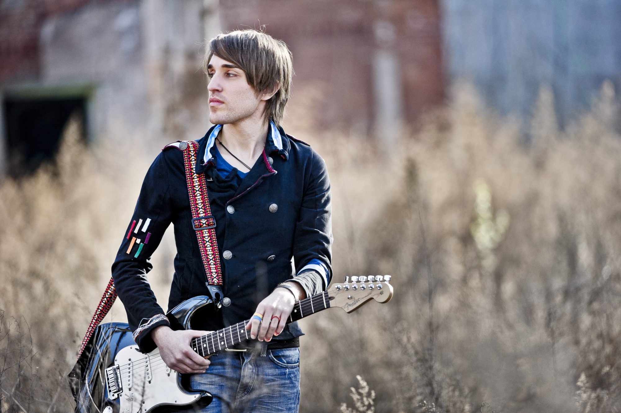 Foto di Ritratto di Pietro Gabriele con la sua chitarra