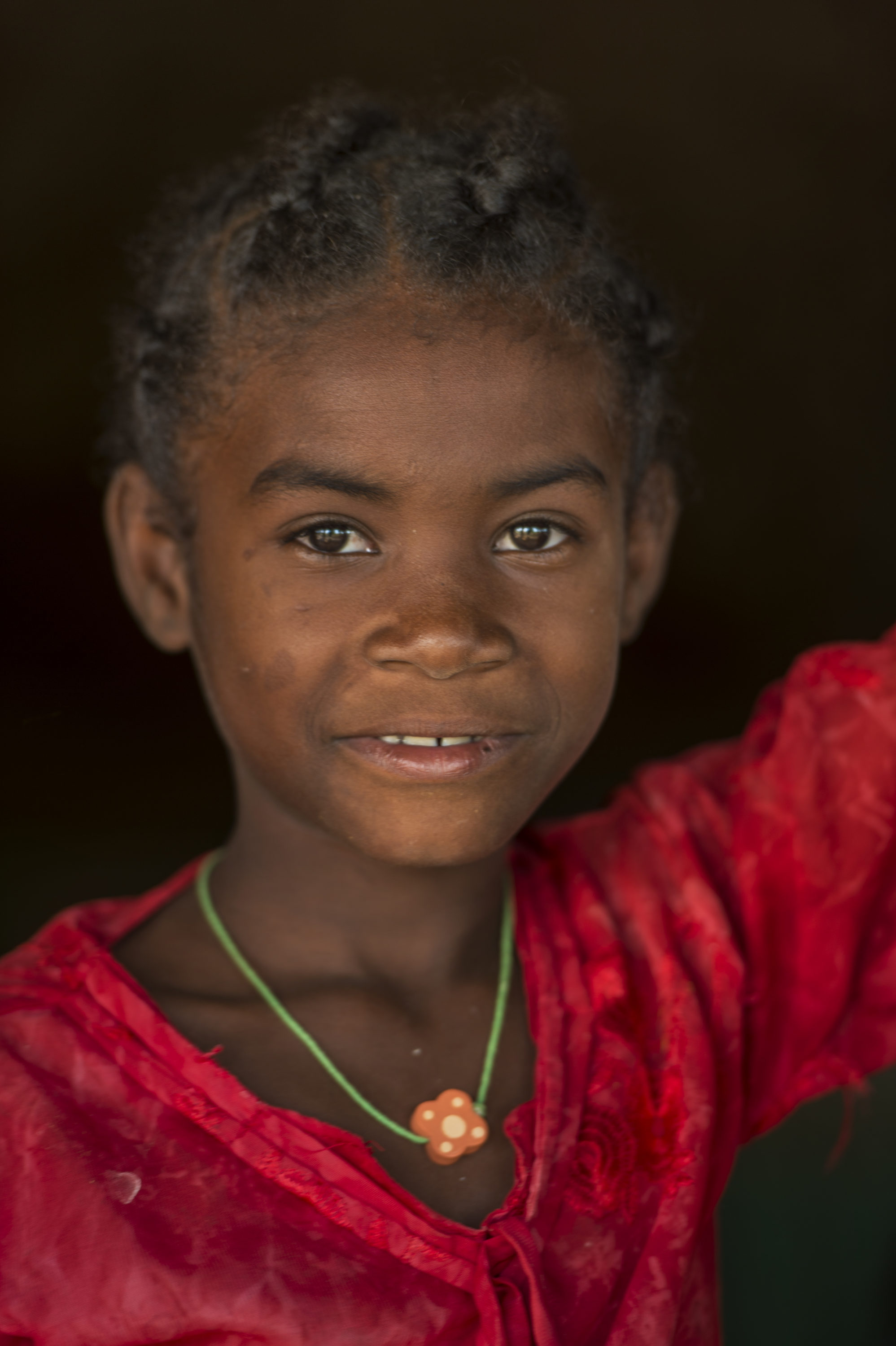 Foto di bambina malgascia