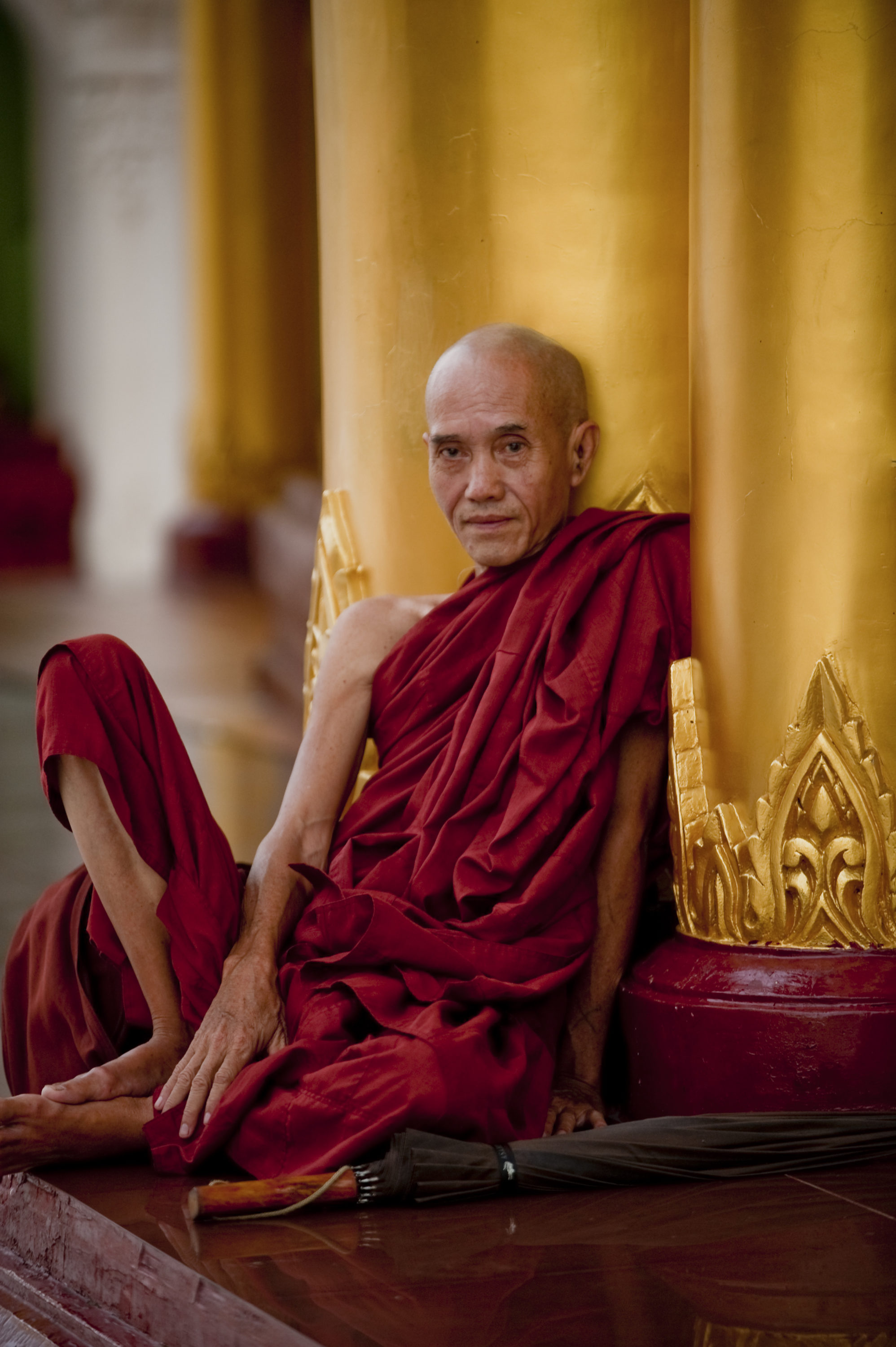 Foto di Tempio Shwezigon Paya in Myanmar