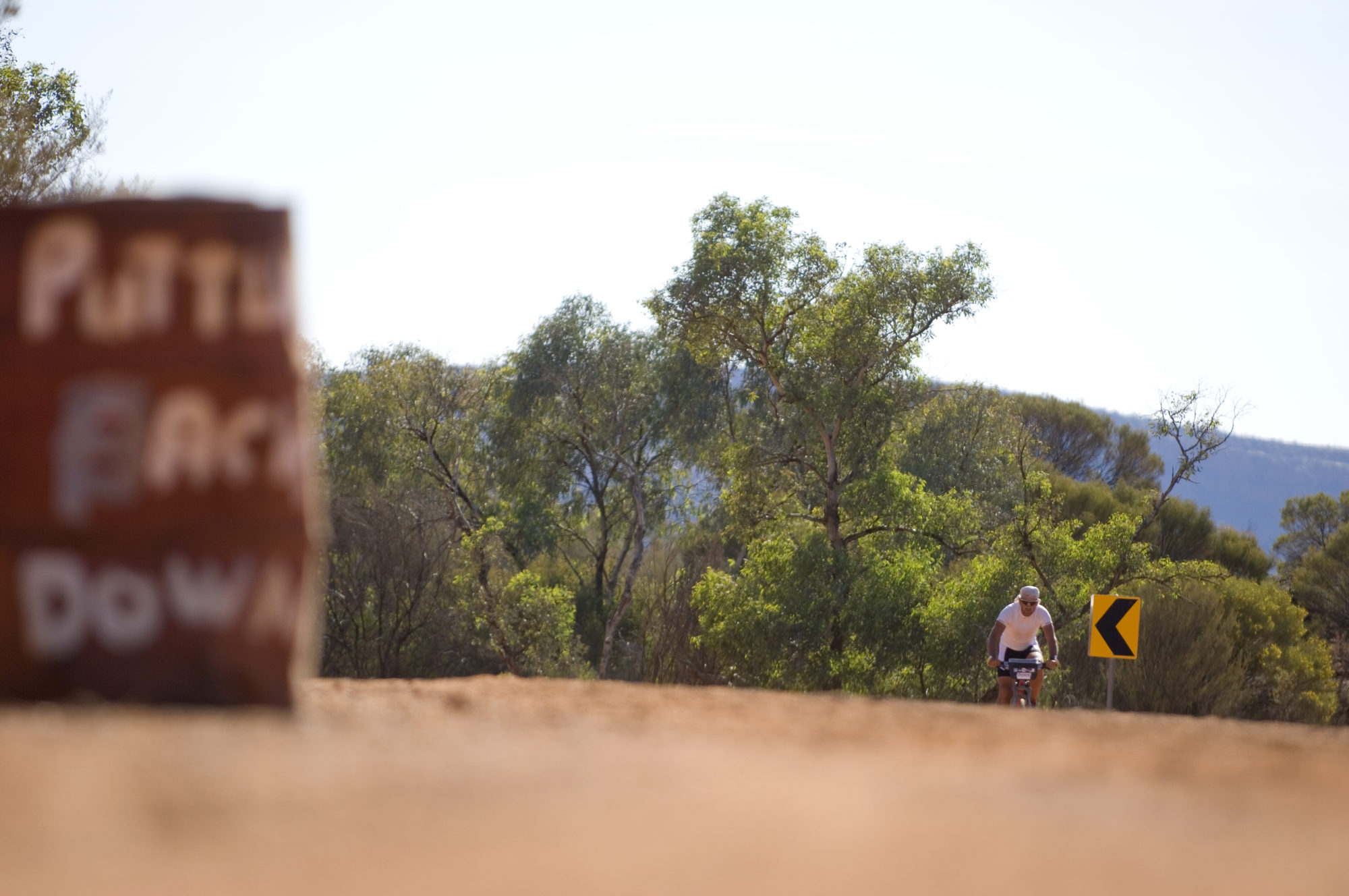 Foto di Aldo Mazzocchi attraversa l’Australia in bici