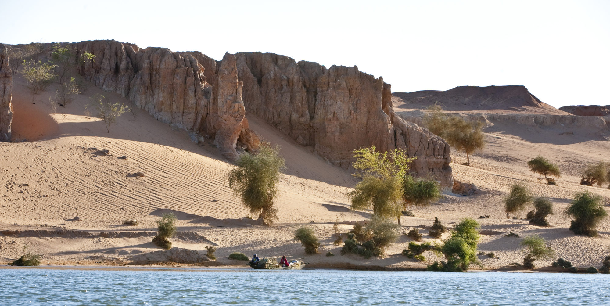 Foto di Un’imbarcazione sul fiume Niger