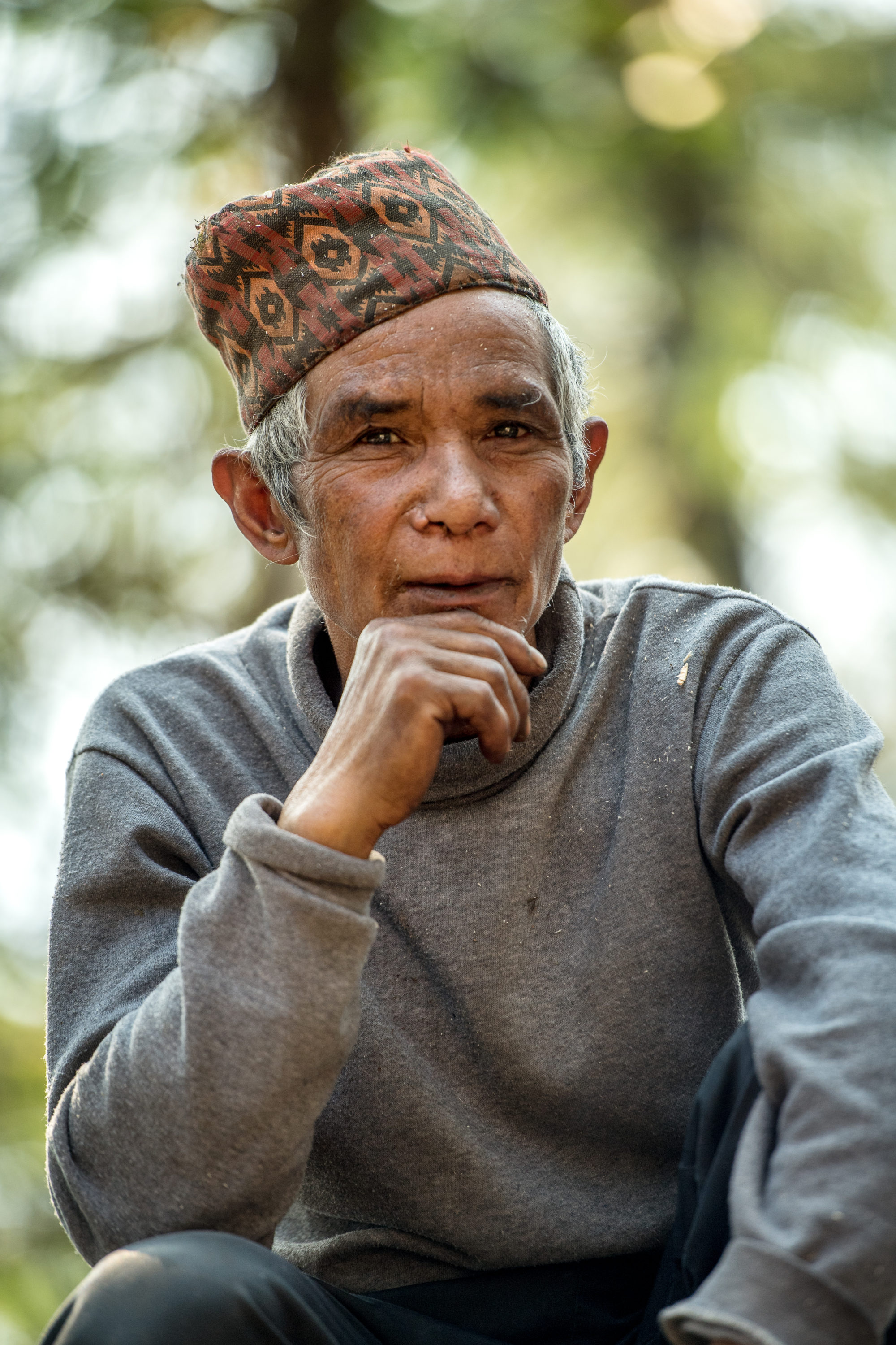 Foto di Boscaiolo nepalese