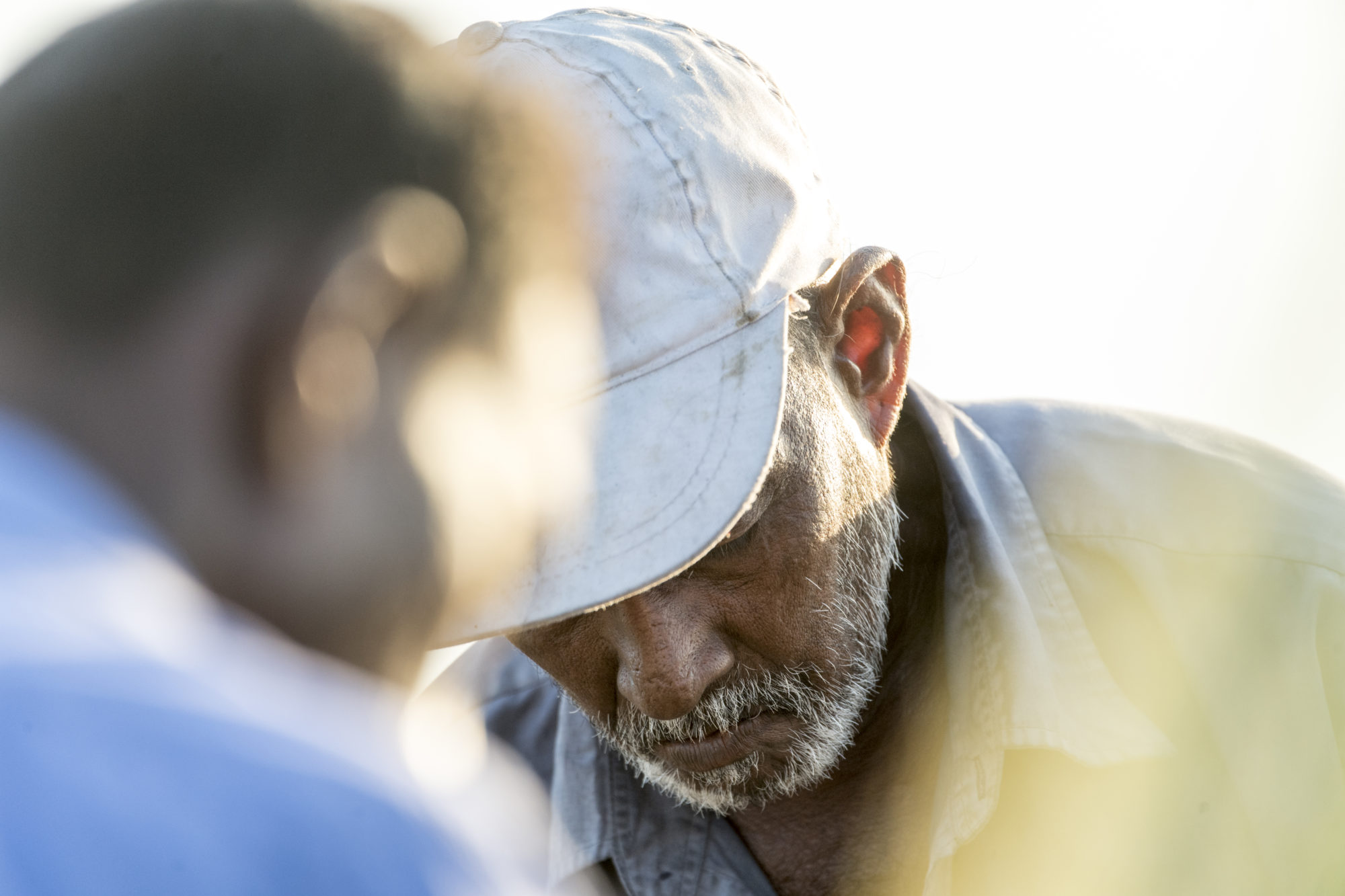 Foto di Pescatore al lavoro