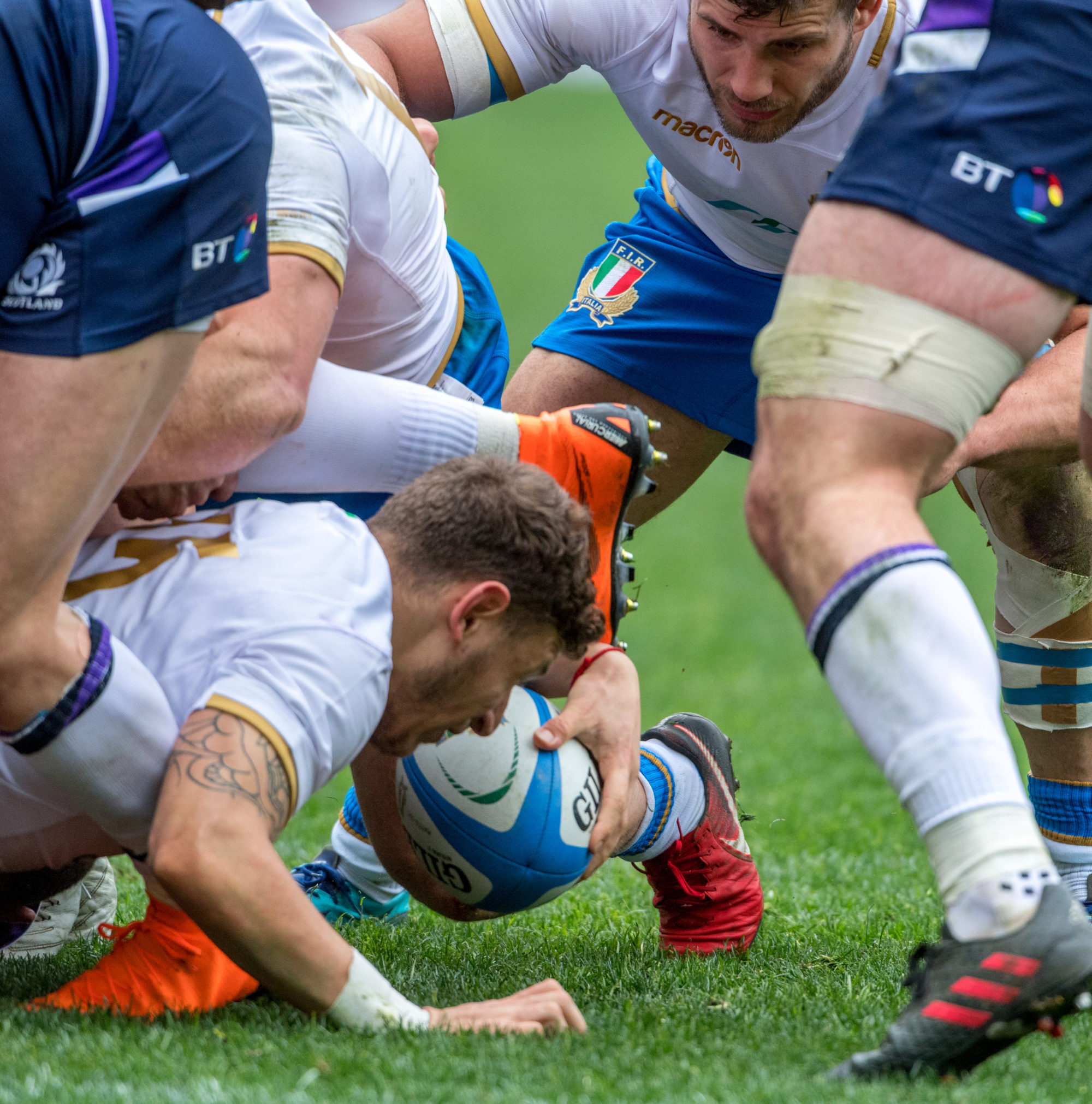 Foto di ItalRugby: 6Nations ItavsSco